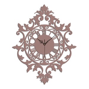 Dekoracyjny zegar ażurowy BENEDICT, VINTAGE STYLE 50 x 62 cm