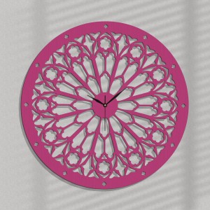 Dekoracyjny zegar ażurowy, NOTRE DAME, GOTHIC STYLE, VINTAGE,60 cm 