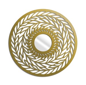 Miroir décoratif ajouré LAURELLE, 60 cm