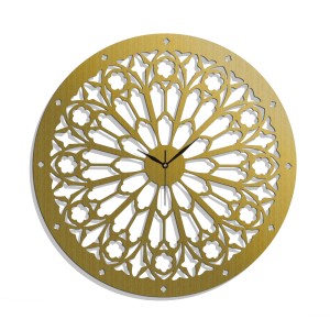 Dekoracyjny zegar ażurowy, NOTRE DAME, GOTHIC STYLE, VINTAGE,60 cm 