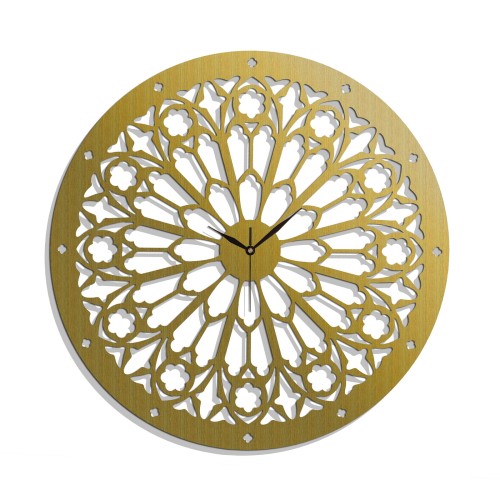 Dekoracyjny zegar ażurowy, NOTRE DAME, GOTHIC STYLE, VINTAGE,60 cm 