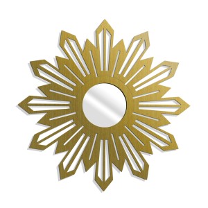 MIROIR DÉCORATIF AJOURÉ SUNBURST, 60 CM